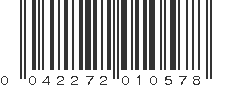 UPC 042272010578