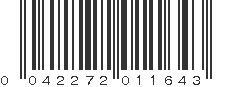 UPC 042272011643