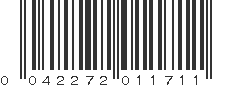 UPC 042272011711