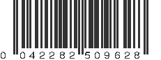 UPC 042282509628