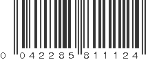 UPC 042285811124