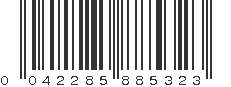 UPC 042285885323