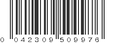 UPC 042309509976