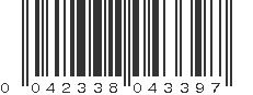 UPC 042338043397