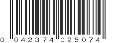 UPC 042374025074