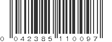 UPC 042385110097