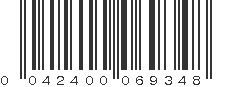 UPC 042400069348