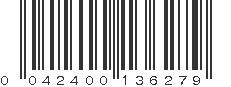 UPC 042400136279