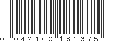 UPC 042400181675