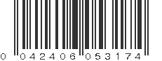 UPC 042406053174