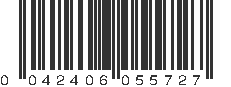 UPC 042406055727