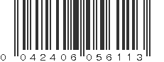 UPC 042406056113