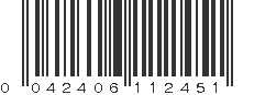 UPC 042406112451