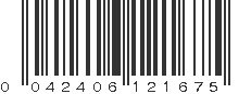 UPC 042406121675