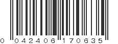 UPC 042406170635