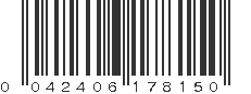 UPC 042406178150