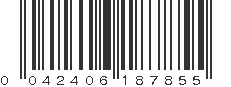 UPC 042406187855