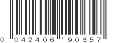 UPC 042406190657