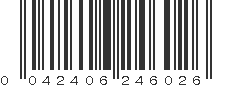 UPC 042406246026