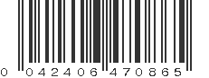 UPC 042406470865