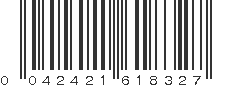 UPC 042421618327