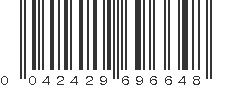 UPC 042429696648