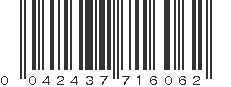 UPC 042437716062