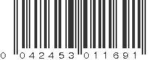 UPC 042453011691