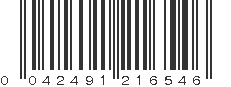 UPC 042491216546