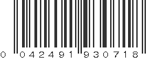 UPC 042491930718