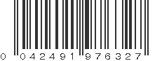 UPC 042491976327