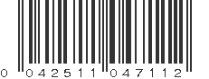 UPC 042511047112