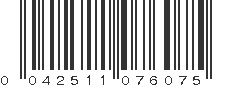 UPC 042511076075