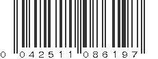 UPC 042511086197