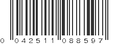 UPC 042511088597