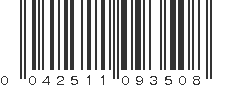 UPC 042511093508