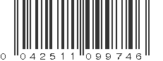 UPC 042511099746