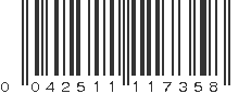 UPC 042511117358