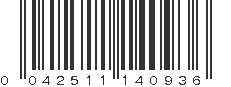 UPC 042511140936