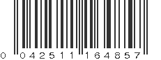 UPC 042511164857