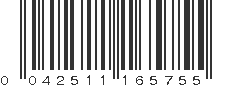 UPC 042511165755