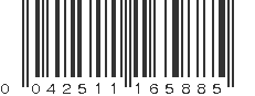 UPC 042511165885