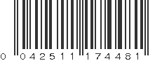 UPC 042511174481