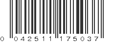 UPC 042511175037