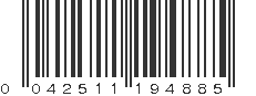 UPC 042511194885