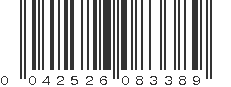 UPC 042526083389