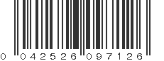 UPC 042526097126