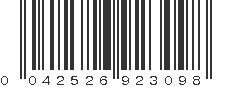 UPC 042526923098