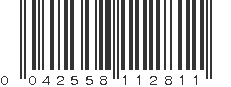 UPC 042558112811