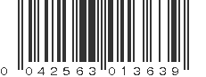 UPC 042563013639